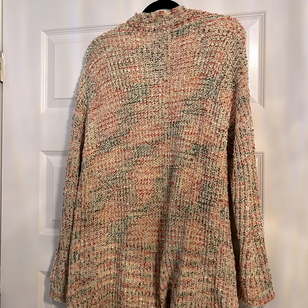 DAVI & DANI NWOTCream Chunky Knit Cardigan Sweater - Picture 6 of 8